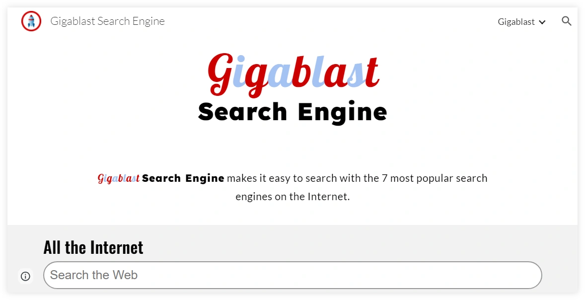Gigablast search engine
